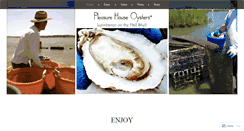Desktop Screenshot of pleasurehouseoysters.com